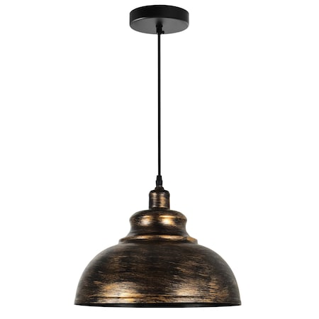 Cwi Lighting Vogel 1 Light Down Pendant With Antique Copper Finish 9612P15-1-128